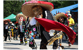 Dance of the Tecuani guerrero